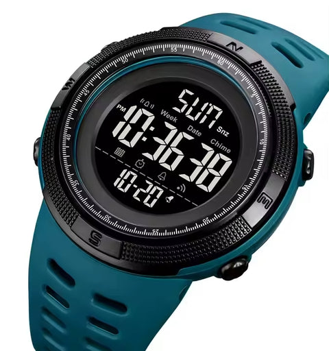 Reloj Deportivo Digital Versátil para Hombres con Luz Nocturna 🛒🔥🎁 |Envío GRATIS - 40% DE DESCUENTO|