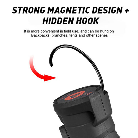 AutoLite360™| Lámpara De Trabajo LED Magnética Portátil, Regulable, Recargable USB, 360°, Batería De 1200 Mah Para Reparación De Automóviles 🛒🔥🎁 |Envío GRATIS - 30% DE DESCUENTO|