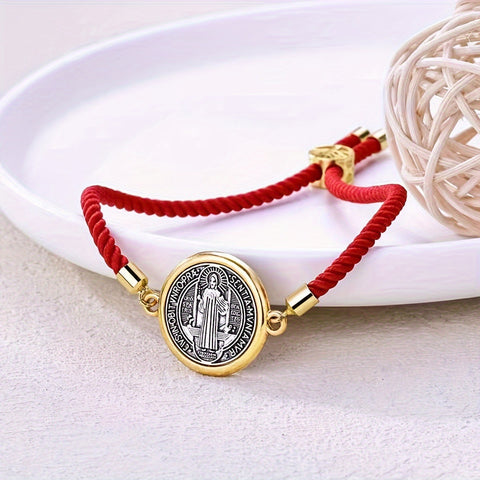 Benedict™| Pulsera con Medalla de San Benito 🛒🔥🎁 |Envío GRATIS - 35% DE DESCUENTO|