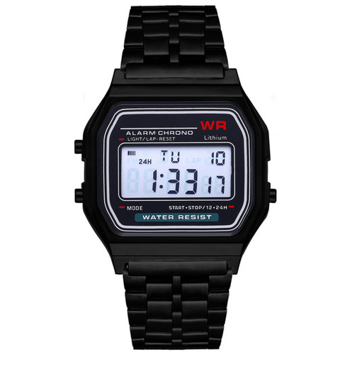 RetroPulse™ | Reloj Digital LED Para Hombre Mujer Vintage Retro Unisex Multifunción, Despertador, Electrónico, Resistente Al Agua, Cronómetro🛒🔥🎁 |Envío GRATIS - 40% DE DESCUENTO|